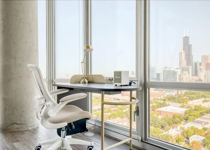 Apartamento South Loop 2br W Gym Roof Nr Grant Park Chi-770