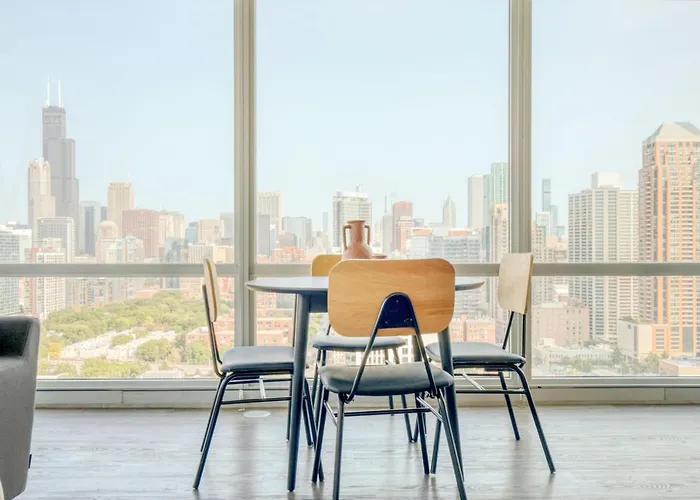 South Loop 2br W Gym Roof Nr Grant Park Chi-770 Apartamento