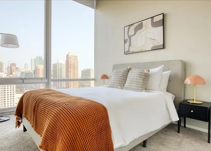 South Loop 2br W Gym Roof Nr Grant Park Chi-770 Apartamento Chicago