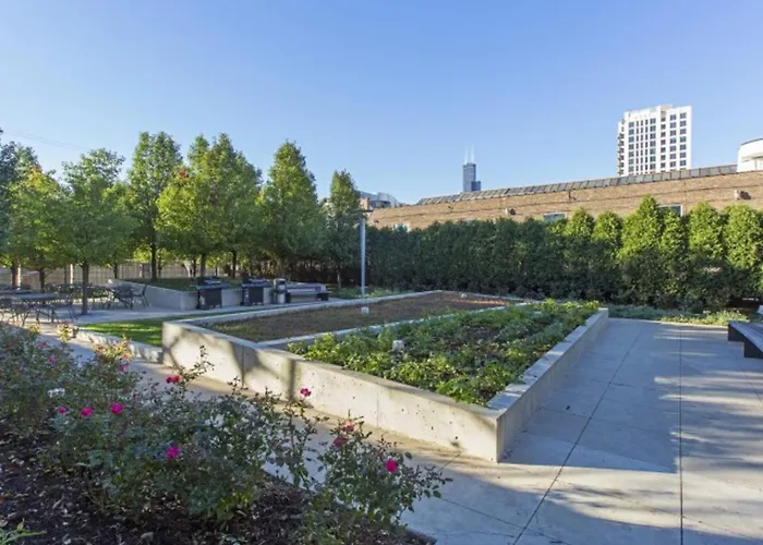 Apartamento South Loop 2br W Gym Roof Nr Grant Park Chi-770 Chicago